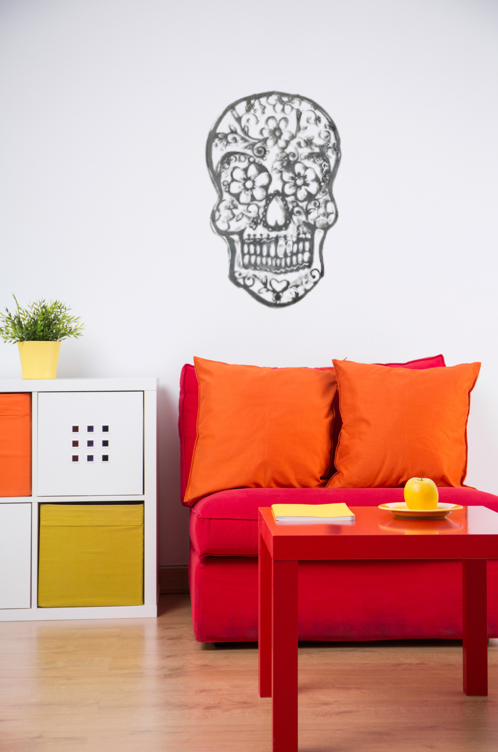 AR0569 Découpe plasma Tête Calavera