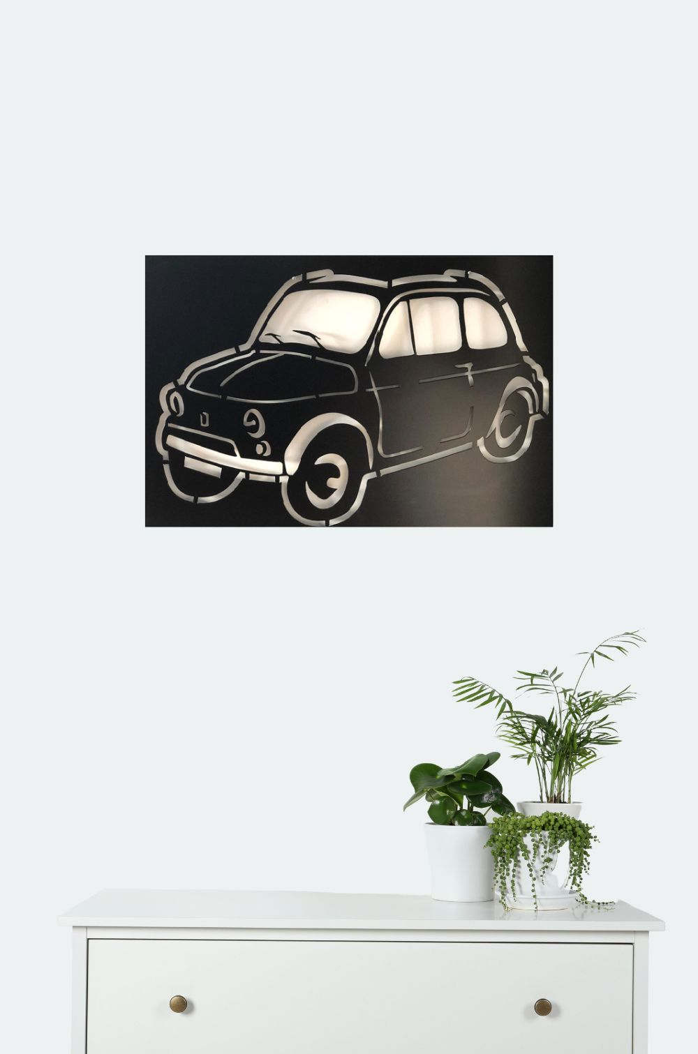 AR0135-1 Découpe plasma Fiat 500 négatif