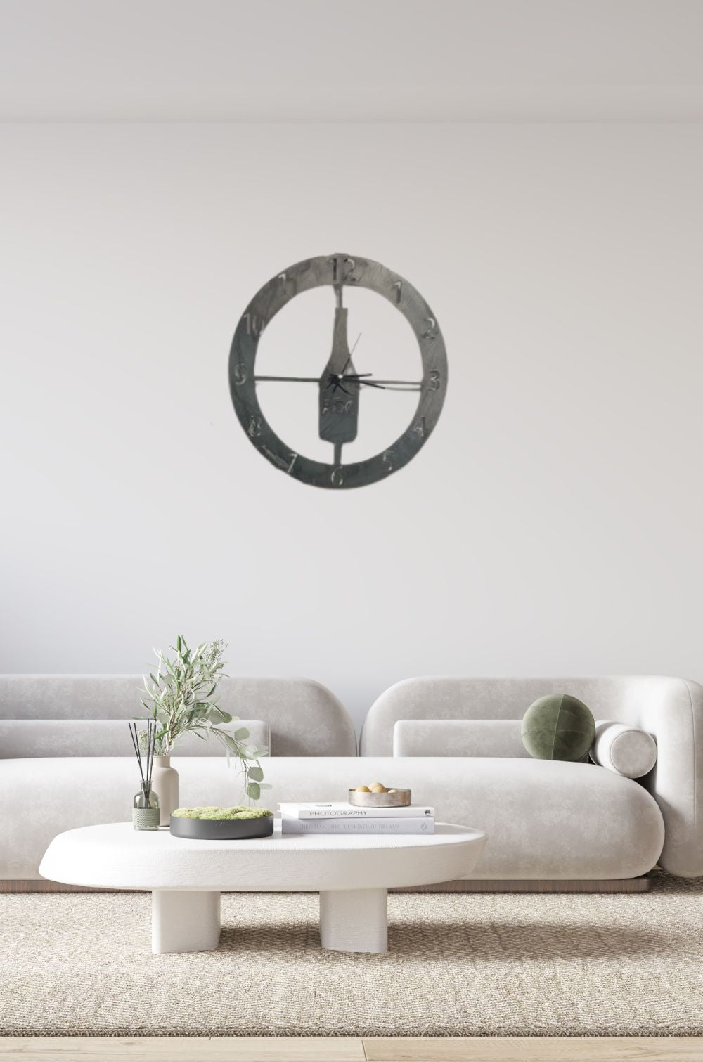 AR0389 Pendule Bouteille AOC