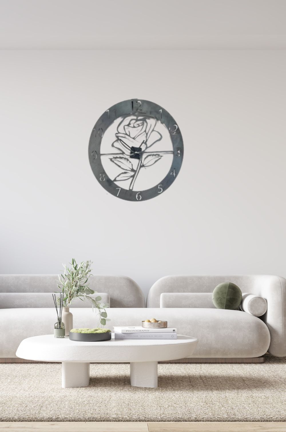 AR0329 Pendule Rose