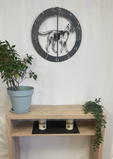 AR0295 Pendule Chien de chasse