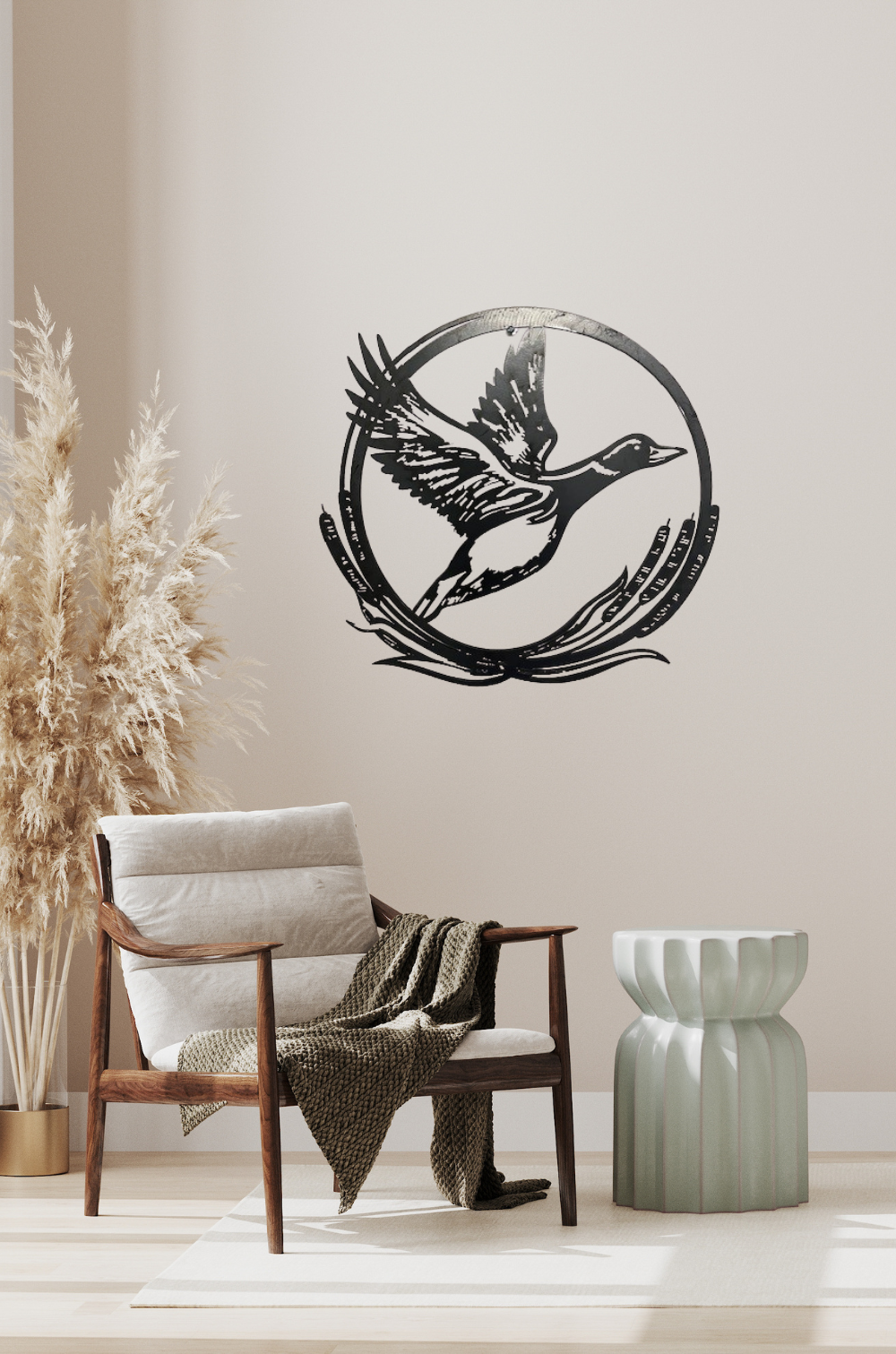 AR0506 Découpe plasma Canard 49X49 cm