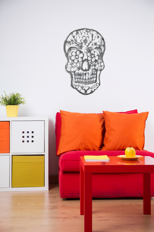 AR0569 Découpe plasma Tête Calavera