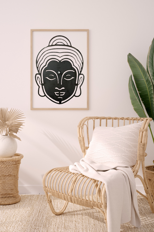 Découpe plasma Tête de Bouddha