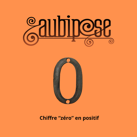 AR0801 Découpe plasma Chiffre 0