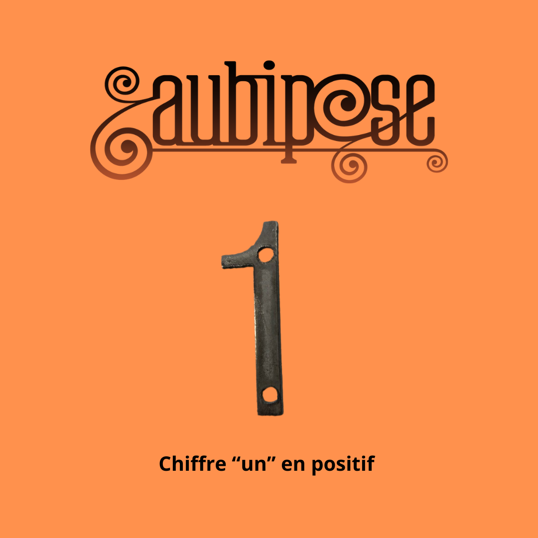 AR0801-1 Découpe plasma Chiffre 1