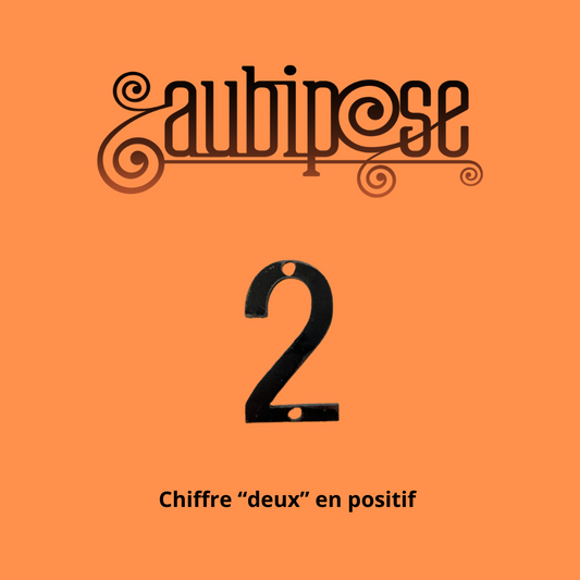 AR0801-2 Découpe plasma Chiffre 2
