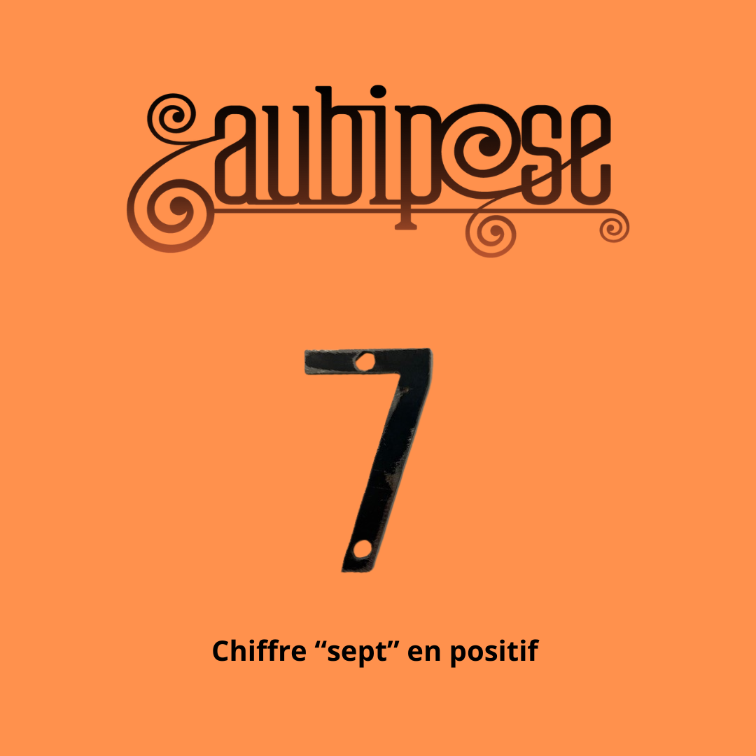AR0801-7 Découpe plasma Chiffre 7