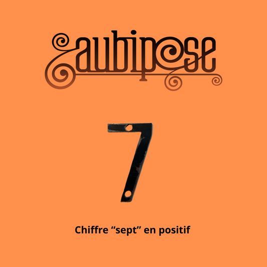 AR0801-7 Découpe plasma Chiffre 7