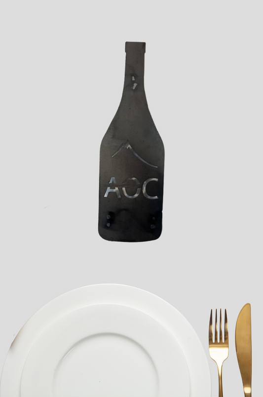 Dessous de plat Bouteille AOC