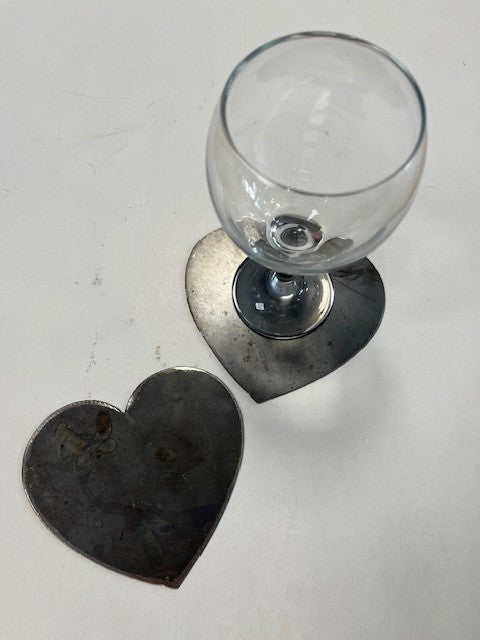 Dessous de verre Cœur