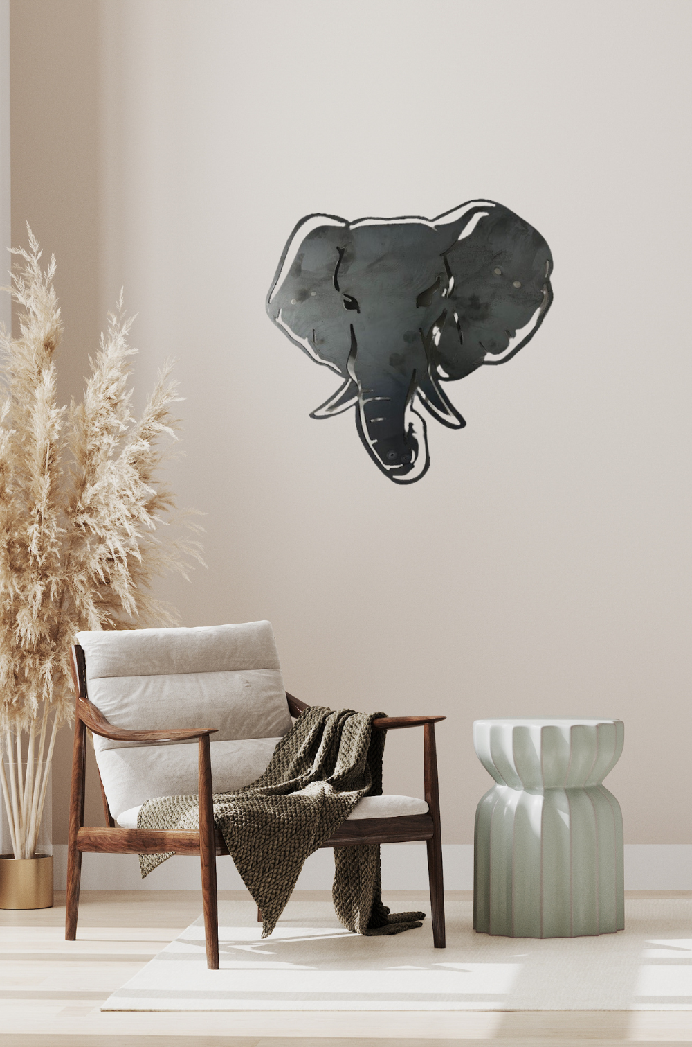 AR0139-2 Découpe plasma Eléphant positif