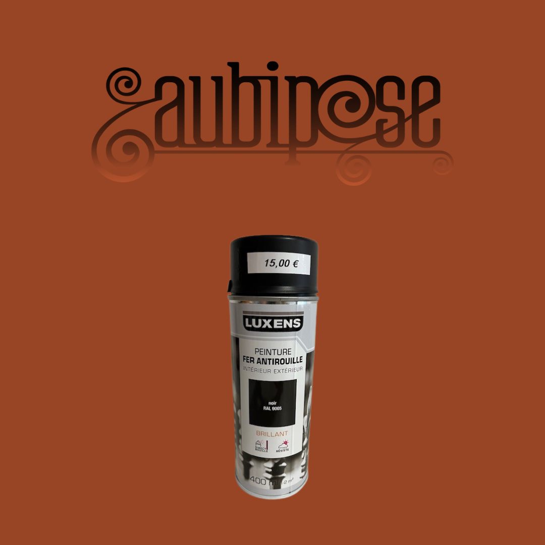 Peinture fer antirouille noir