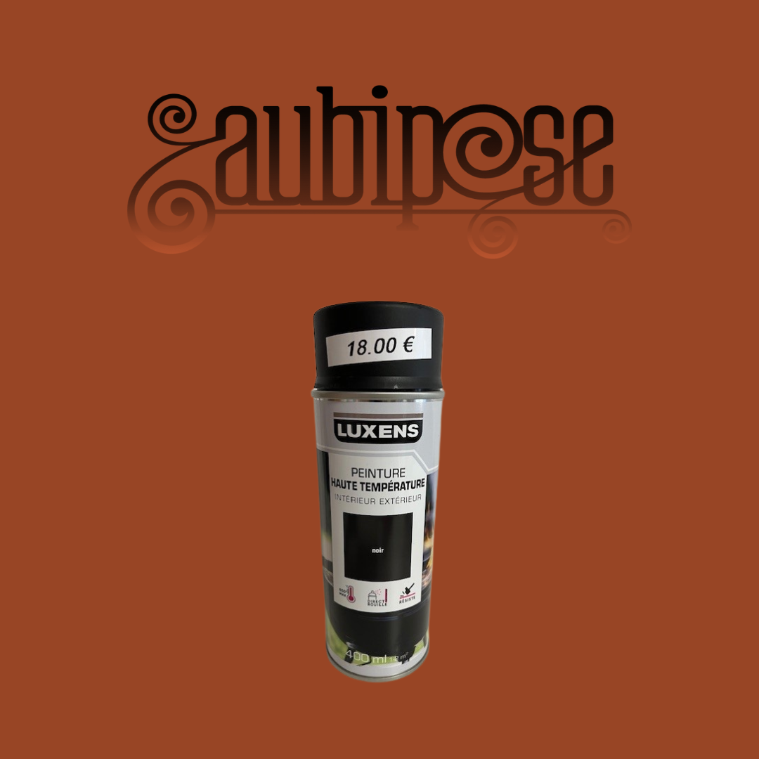 AR0700-7 AEROSOL HAUTE TEMPERATURE NOIR 400 ML