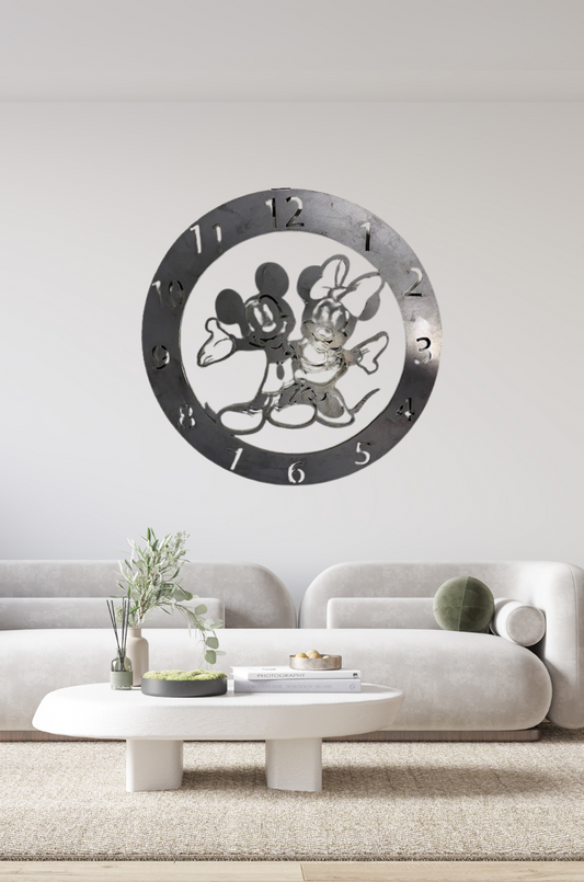 AR0518 Pendule Mickey Minnie