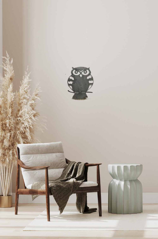 AR0062 Découpe plasma Hibou 25X20 cm