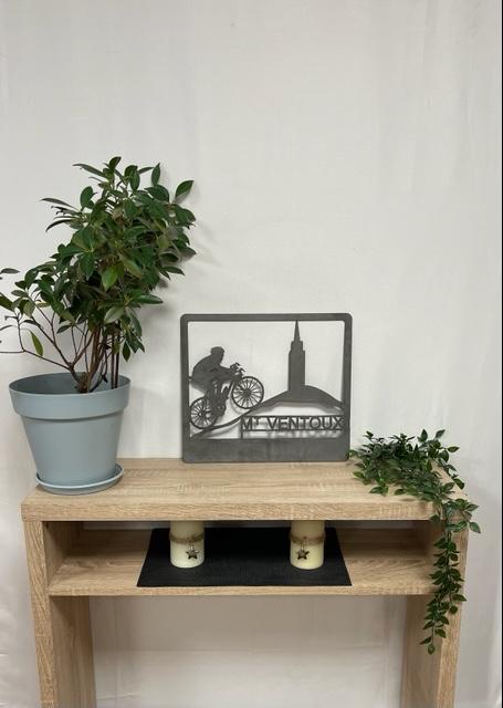 AR0016 Découpe plasma Cycliste Ventoux 40x35 cm